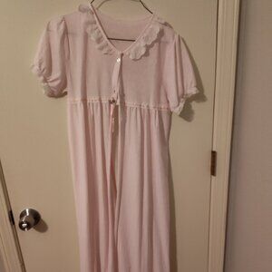 Size Small - Sheer Pink Peignoir